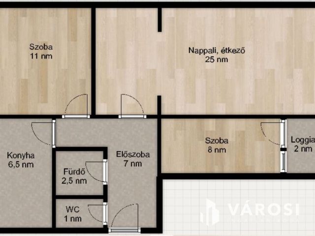 Azonnal költözhető lakás a Halle utcában